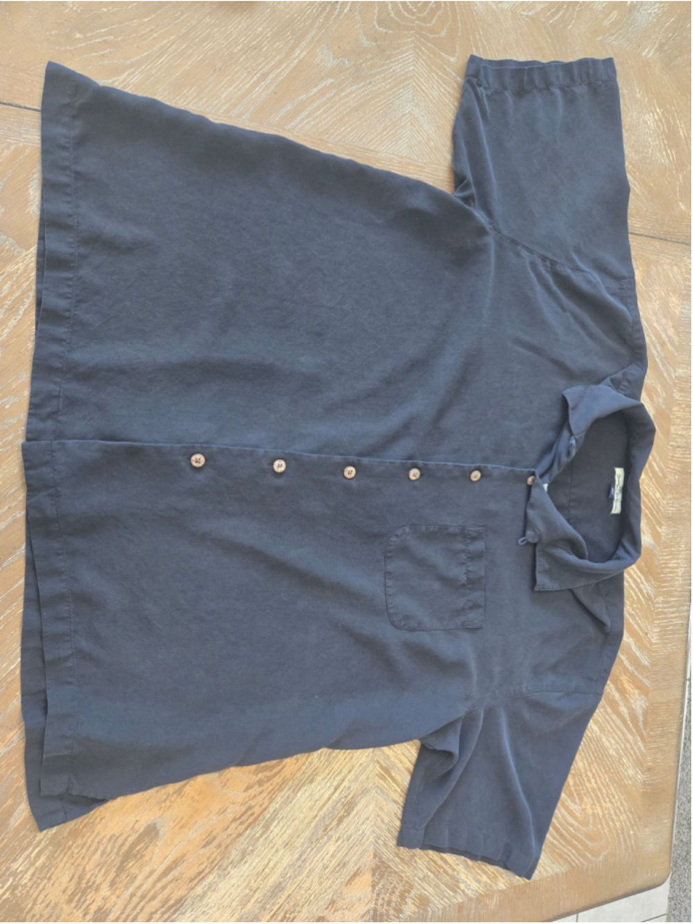 Tommy Bahama 100% washable Silk Embroidered Shirt XXXL Black Martinis & Bikinis